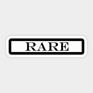 rare Sticker